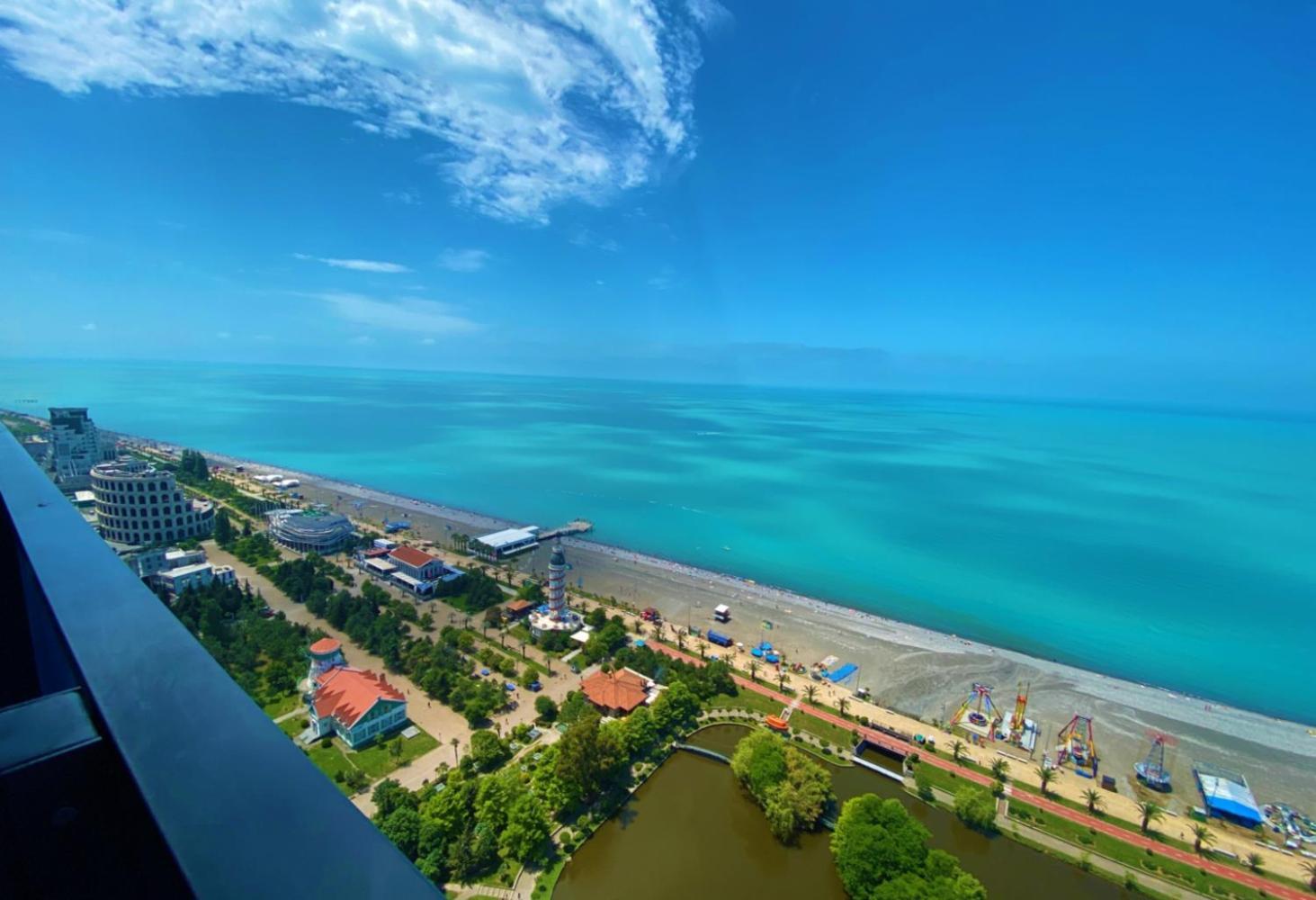 Orbi Twin Towers Aparthotel With Sea View Batumi Eksteriør billede